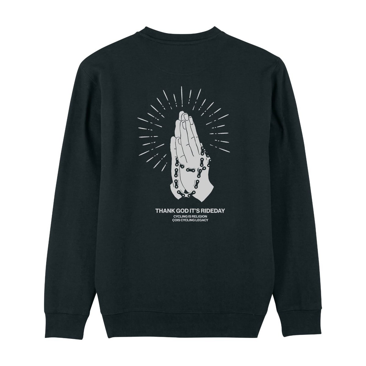 Kolarstwo to religia. Sweter rowerowy