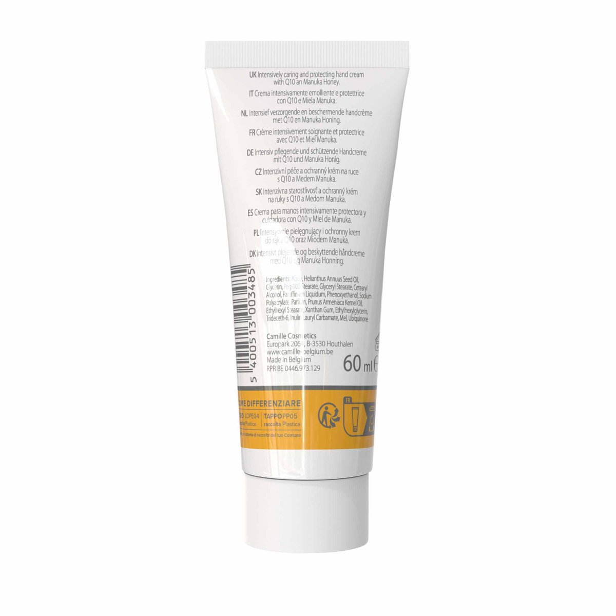 Kosmetyki Camille | Intensywny krem ​​do rąk - handcrème - 60ml