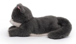 One Love Plush Toy - Cat Scout Gray and White