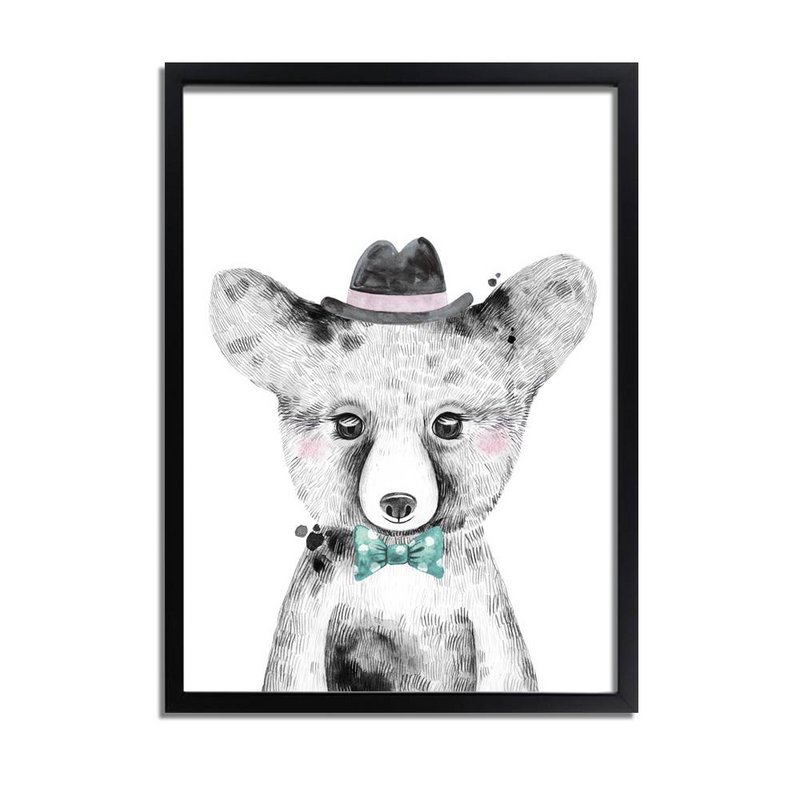 Cappello poster vivaio orso
