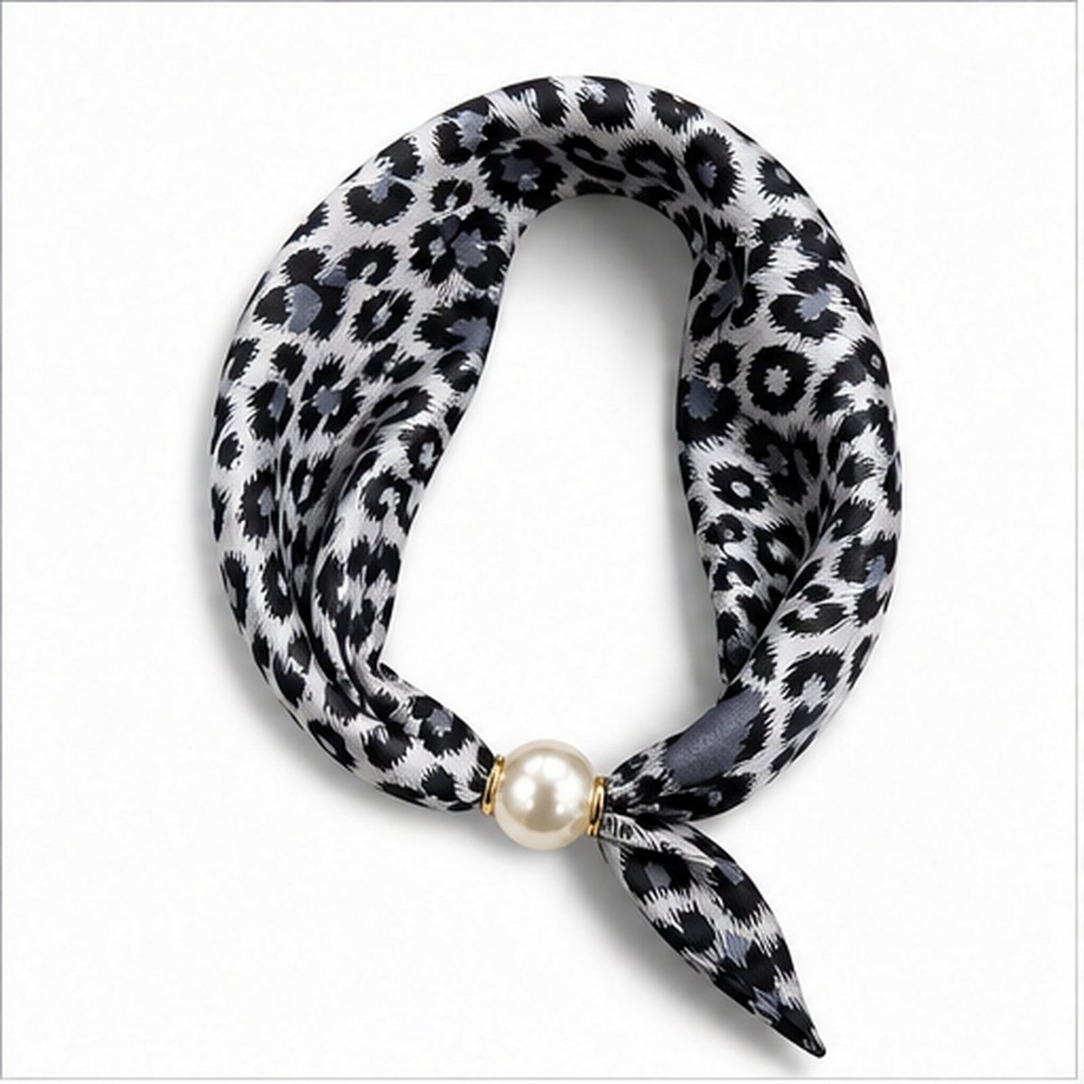 Zwart Wit Animalprint One Size