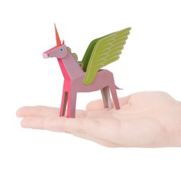 Pink Pegacorn Postcard