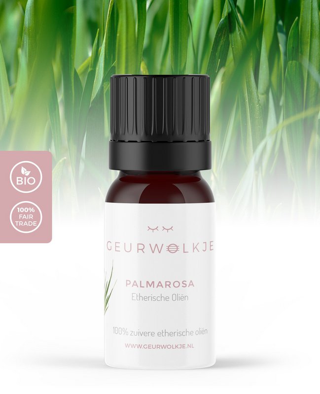Palmarosa - 100% æterisk olie - 10 ml - Foreslået detailpris € 9,95