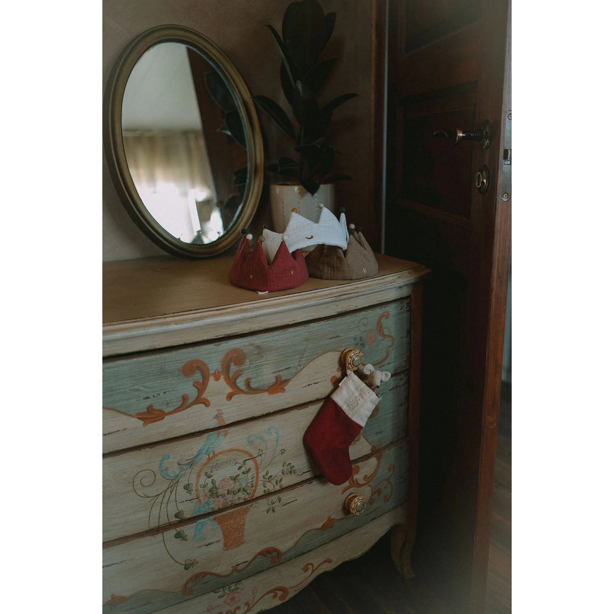 TISU Christmas Stocking, Rouge
