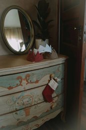 TISU Christmas Stocking, Rouge