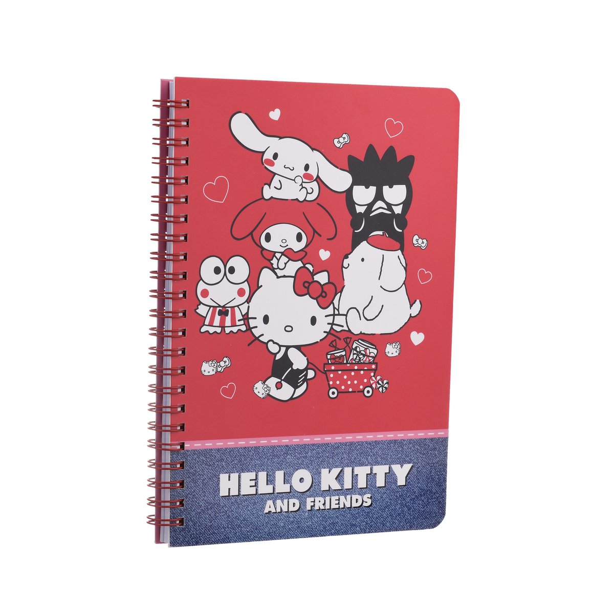 A5 Spiral Notebook Hello Kitty & Friends – 96 Sheets