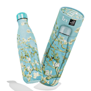 Izy Thermos Flasche - Mandelblüte - Van Gogh - 500 ml to -go isolierte Wasserflaschen