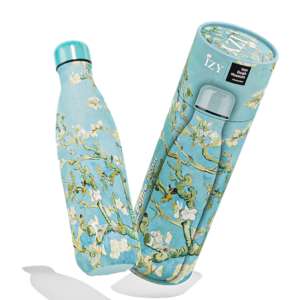 Izy Thermos Flasche - Mandelblüte - Van Gogh - 500 ml to -go isolierte Wasserflaschen