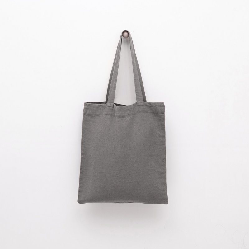 Stone Linen Tote Bag