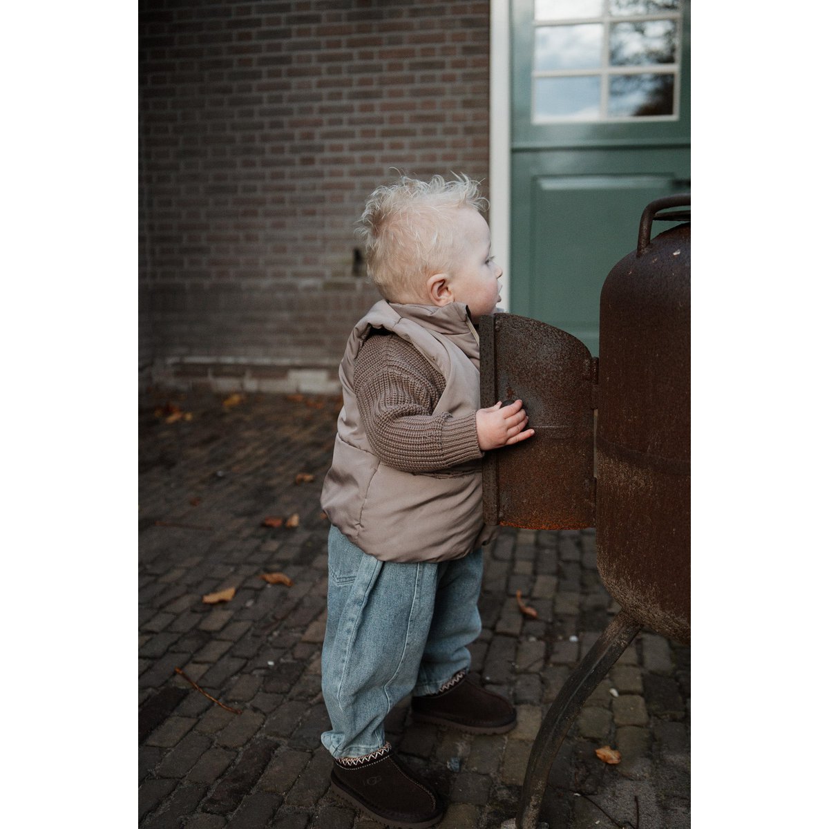 Puffy volume bodywarmer