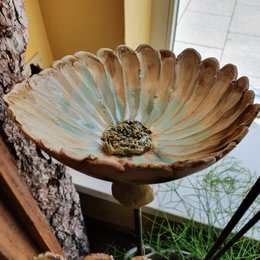 Metalstang, rundstål, L= ca 40 cm til blomsterpigge og andet brug
