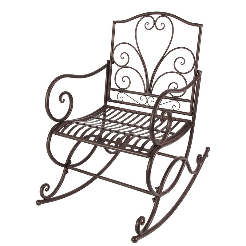 Rocking chair - antique brown