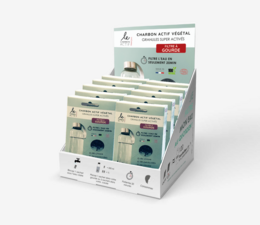 Set de 4 filtros de botella nómadas con carbón vegetal súper activado