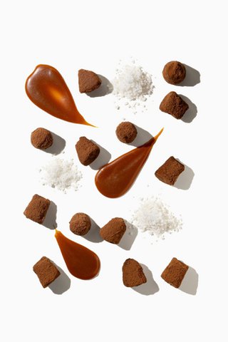 Truffes au chocolat et caramel au beurre salé - vrac
