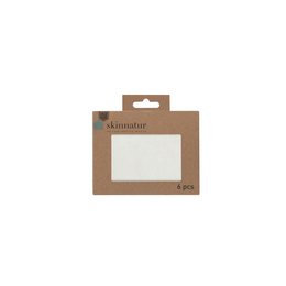 Skinnatur-Untersetzer | recyceltes Leder | Ziegel 13x10cm | 6er-Set