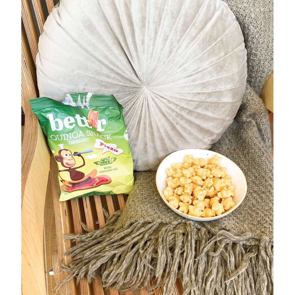 Quinoa Snacks Pizza, organic, Bett'r, 50g