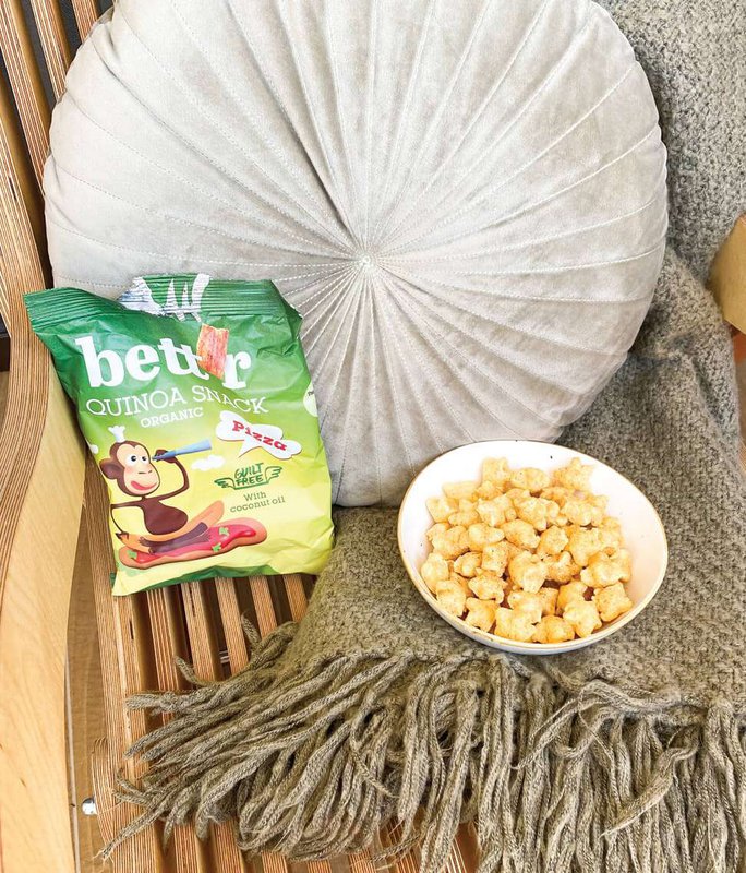 Quinoa Snacks Pizza, organic, Bett'r, 50g