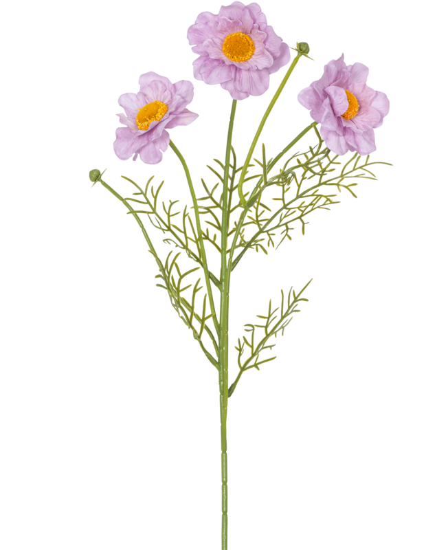 Collare di rose artificiali Real Touch Purple 50cm