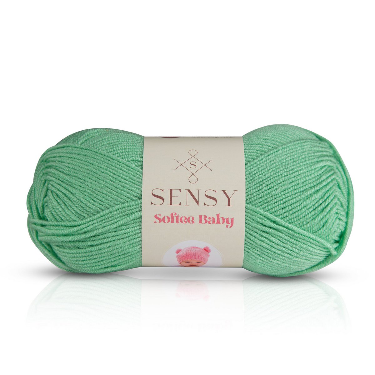 Sensy Softee Baby Yarn, 3.5 oz, 275 Yards, Gauge 3 Light