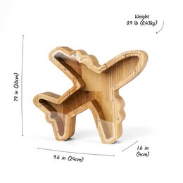 Wooden Piggy Bank Plane