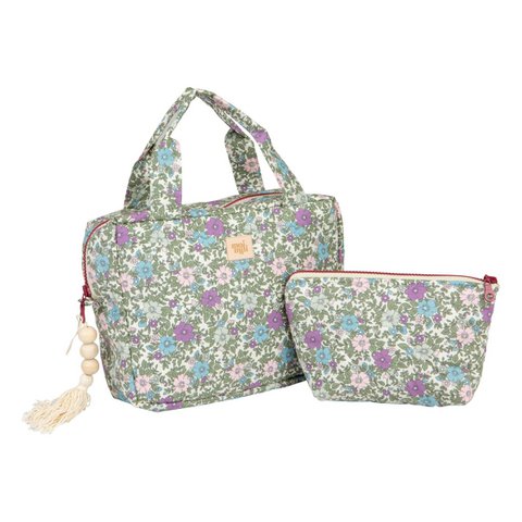 Makeup bag set "Pastel Meadow"