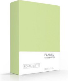 Romanette flanellen kussenslopen 2-pack