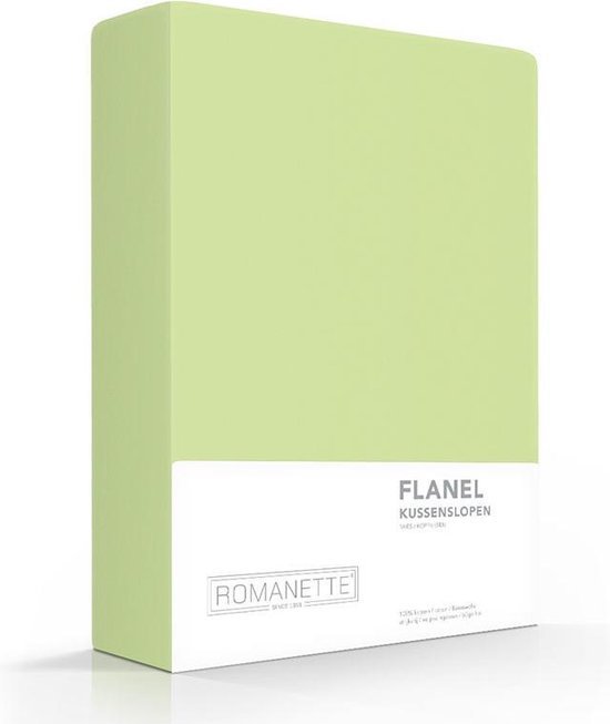 Romanette Flanell Kissenbezüge 2er-Pack