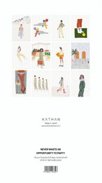 LUSSUOSO E ORIGINALE CALENDARIO COMPLEANNO . Studio KATHAN