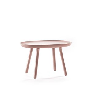 Naïve side table, rectangular L610, pink