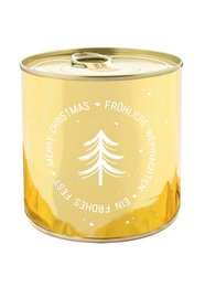 Merry Christmas - A Merry Christmas - Gold- Brownie
