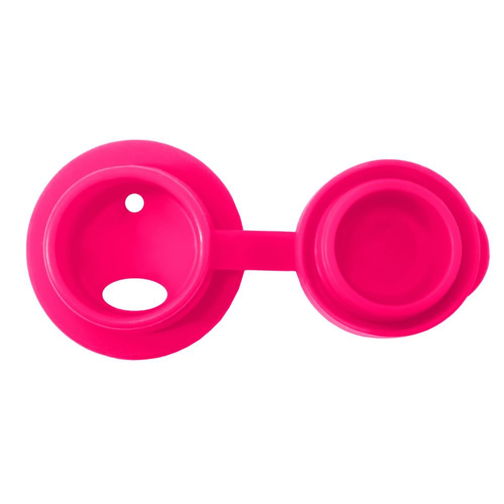 Pura Sportflaschen 550 ml + rosa Swirl-Hülle