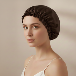 YOSMO 100% Mulberry Silk Bonnet – Size S – Protective Sleeping Cap for Children & Short Hair