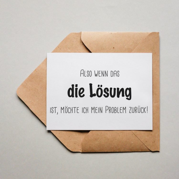 De oplossing