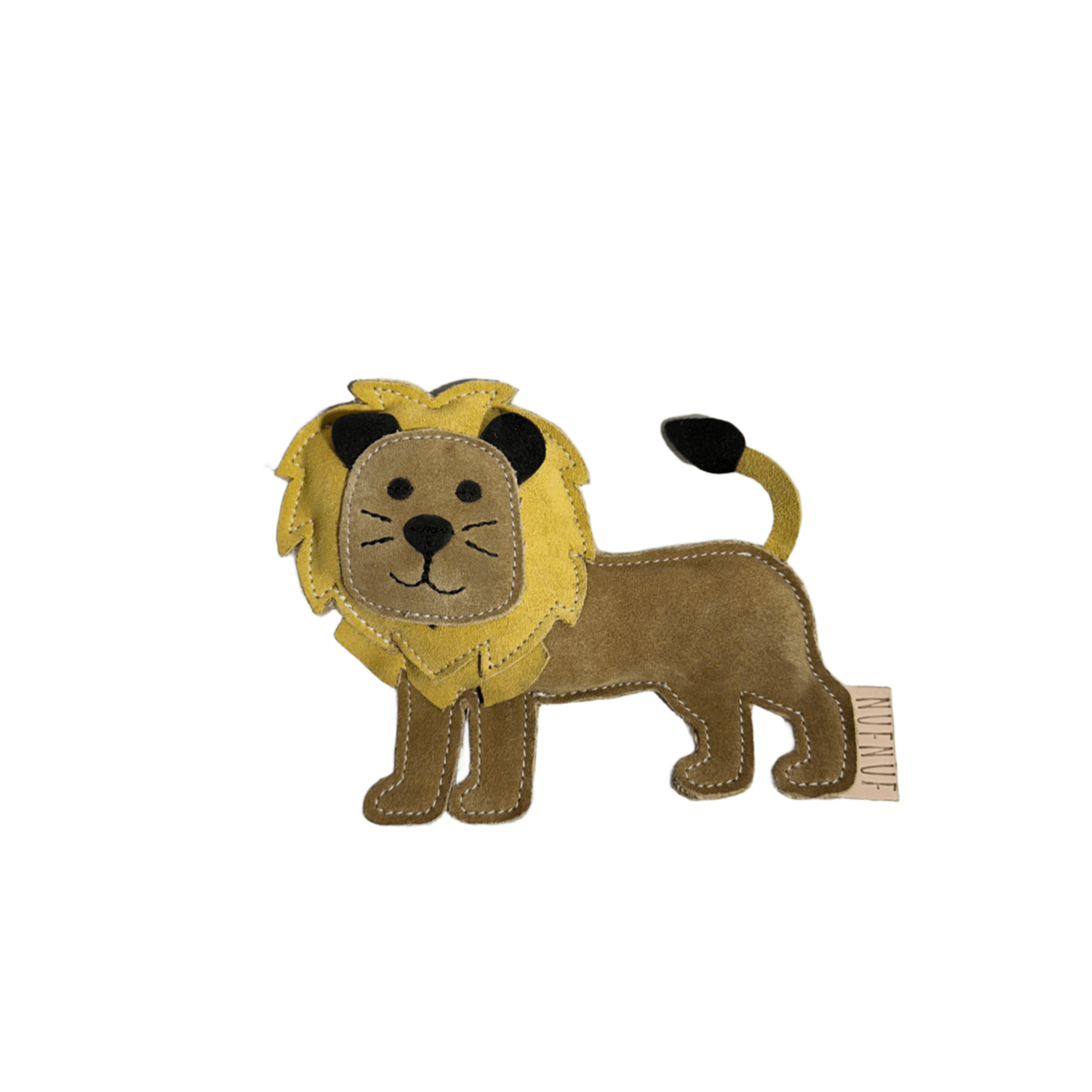 Suede lion toy