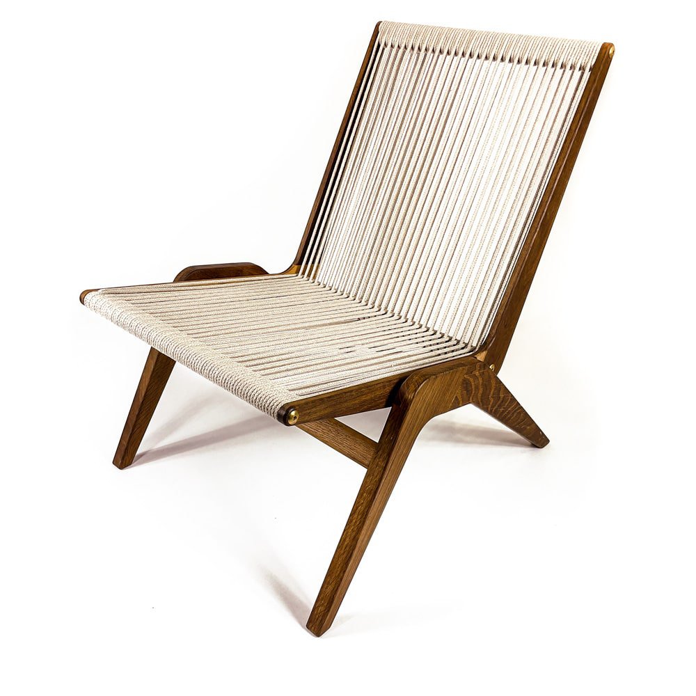 X-Chair Räuchereiche / Beige
