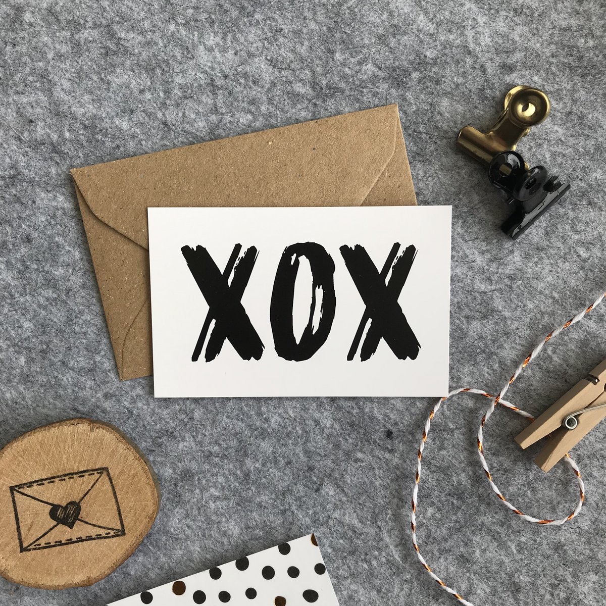 Mini Card - XOX