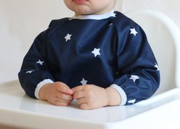 Snazzy Kid Wodoodporny śliniaczek z długim rękawem