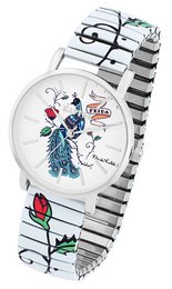 Raptor damespolshorloge "Frida Kahlo Edition" met trekkoord
