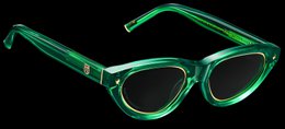 Walton & Mortimer nr. 21 “Enkeproducenten” Poison Green Limited Edition solbriller