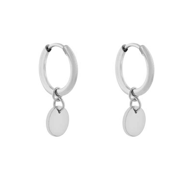 EARRINGS MINIMALISTIC COIN