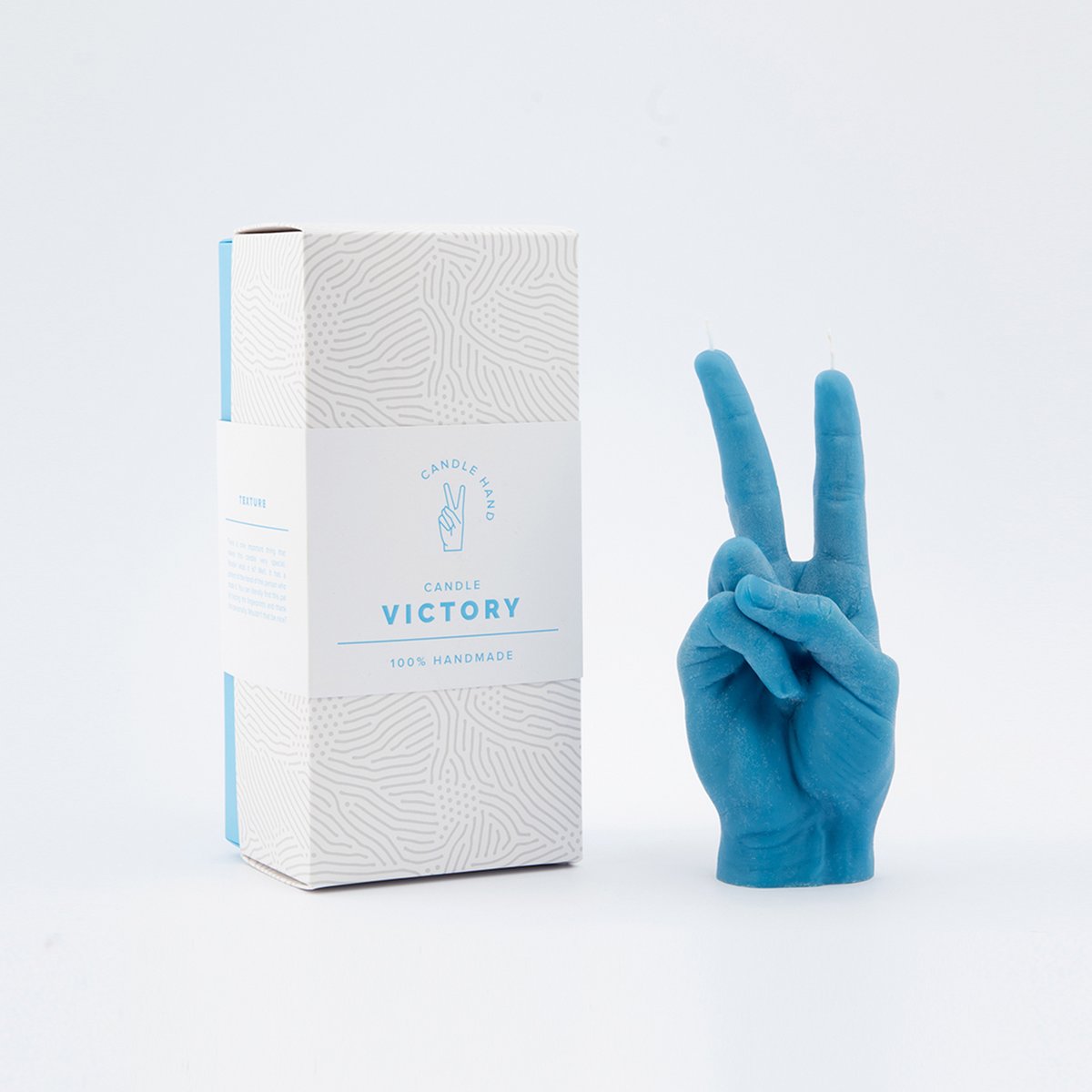 Peace Candle Blauw