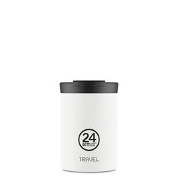 24 flasker rejser tumbler is hvid 350 ml