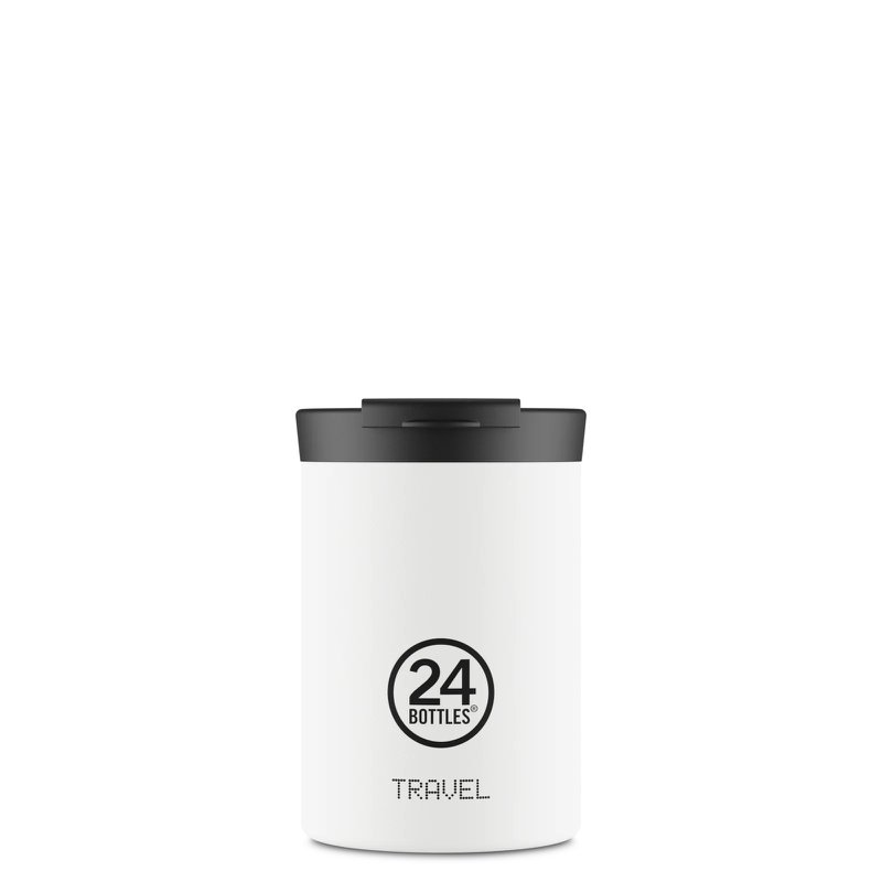 24 flasker rejser tumbler is hvid 350 ml