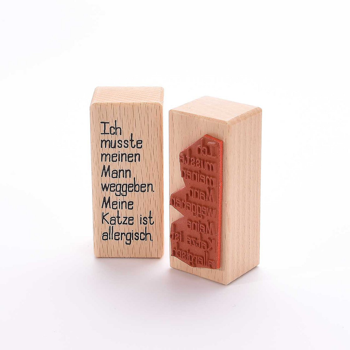 Stempel: Ich musste meinen Mann weggeben ...