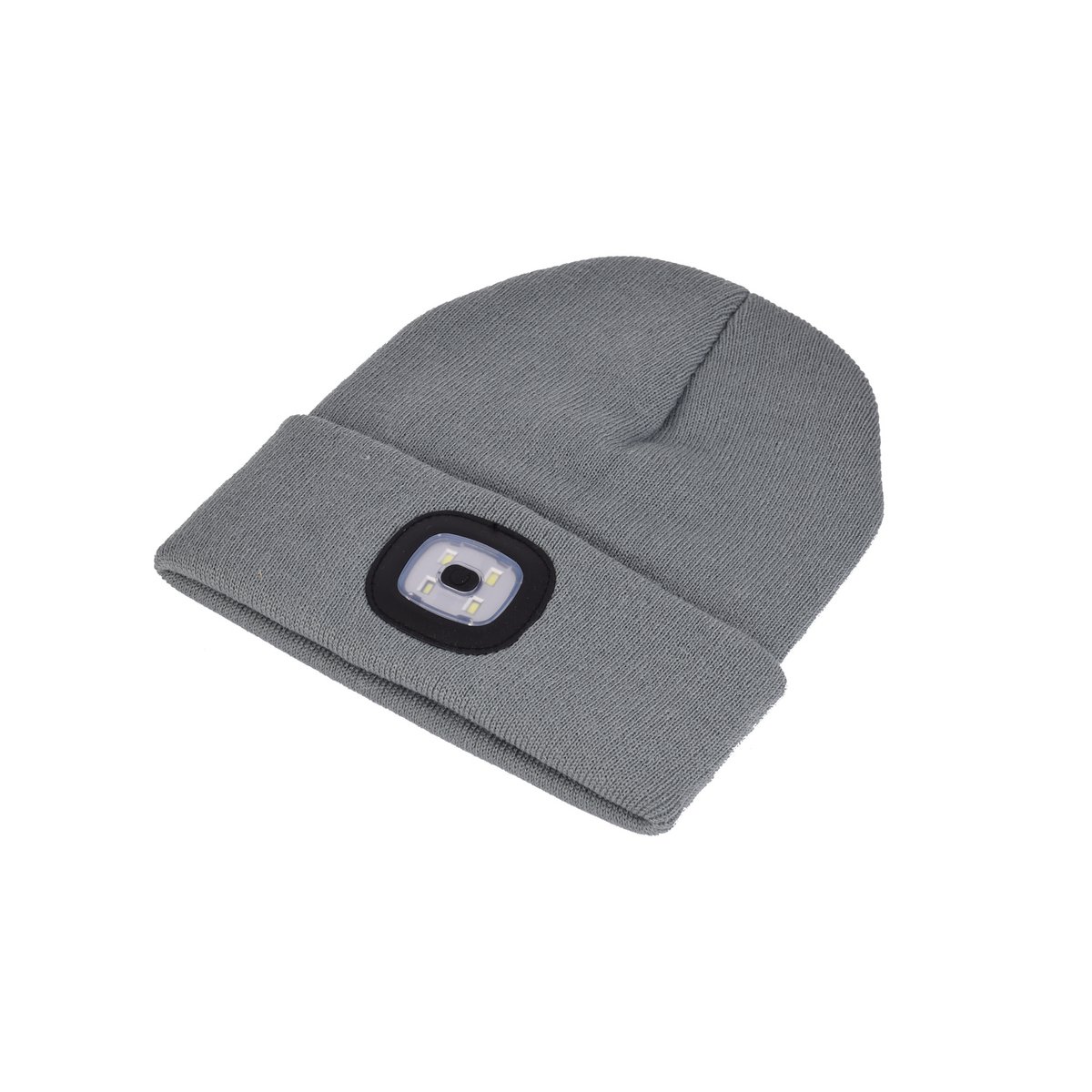 Cappello con LED KHAKI Ricaricabile e Removibile