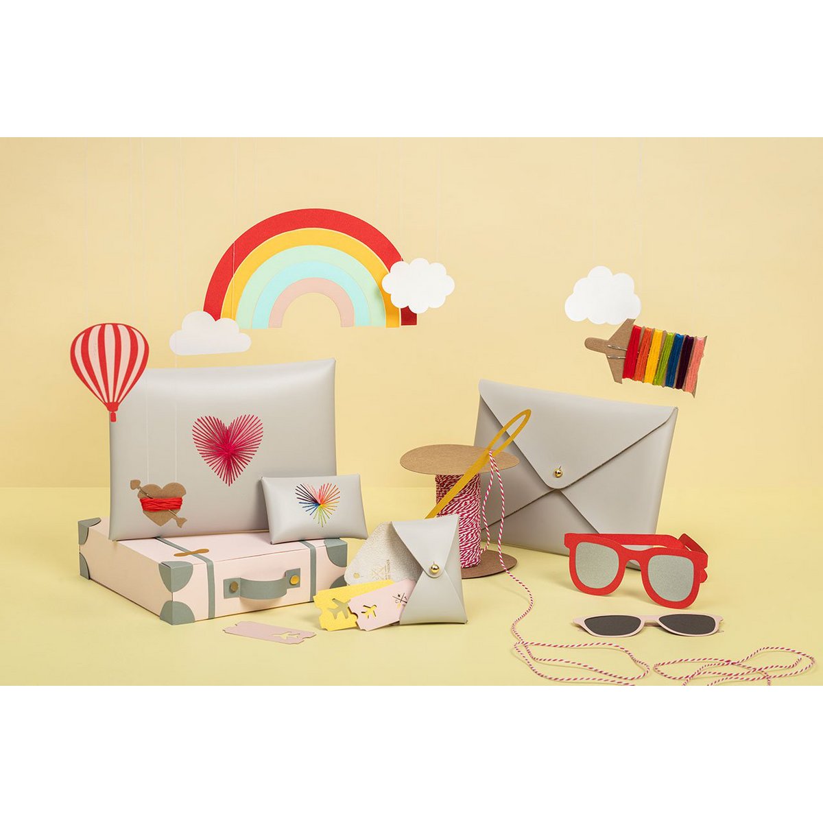 POCHETTE ENVELOPPE CŒUR COEUR