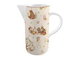Jarra de porcelana Forest Party 1 litro Isabelle Rose