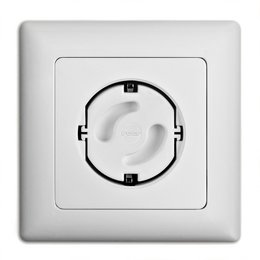 Stopcontactafdekkingen, 5 stuks, wit