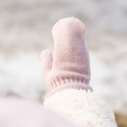 Dzianinowa czapka dziecięca, Dickie i rękawiczki, 3-częściowe