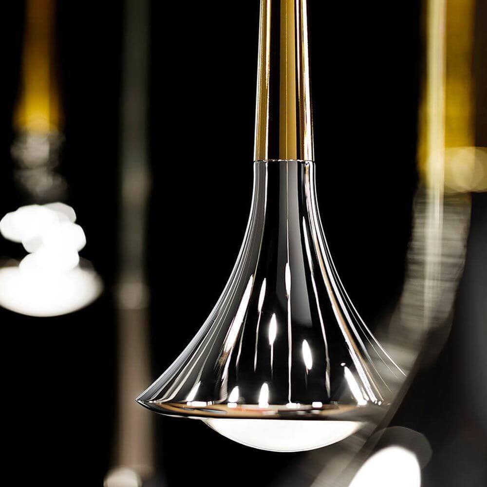 Lodes Rain LED hanging lamp drops 7 Watt 1300 lm